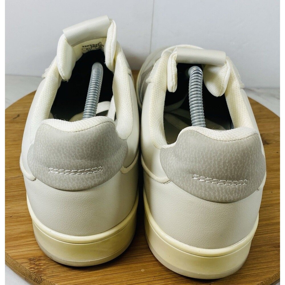 ZARA Men's Off - White Retro Trainers Sneakers Size 45 US 12 - Picture 4 of 6